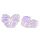 Abalorio de cristal 15mm Mariposa - Lila